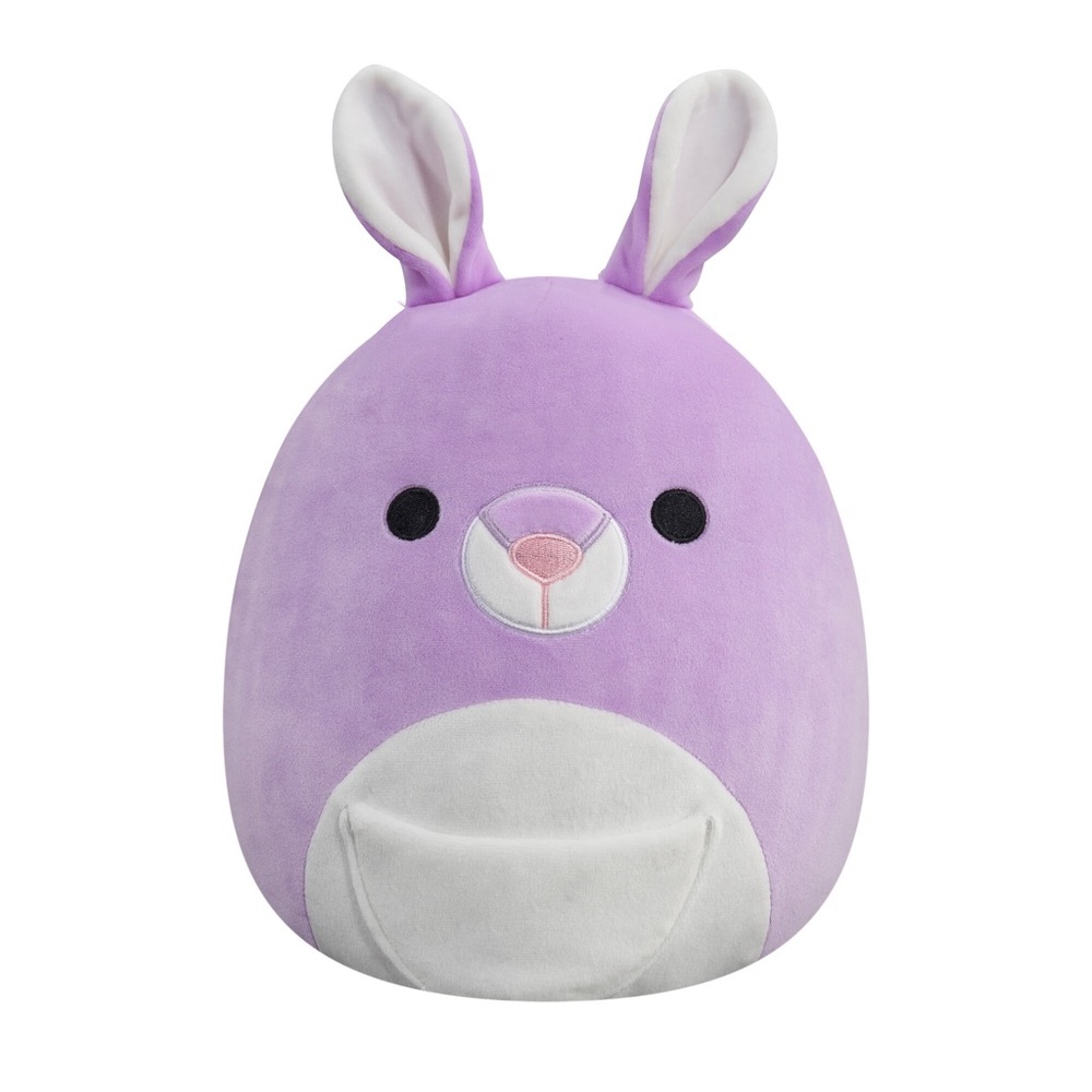 Squishmallows 12 inch Kiki the‎ Purple Kangaroo - Child's Ultra Soft Plush Toy